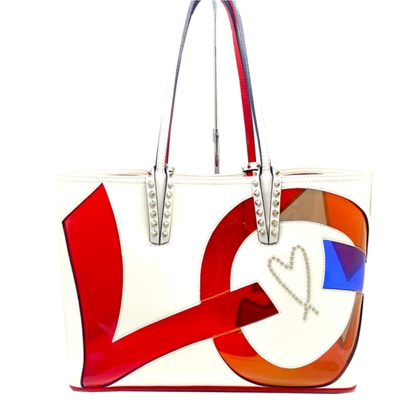 Christian Louboutin Handbags - EUC-Christian Louboutin Spike Studs Kabata Love Tote w/COA